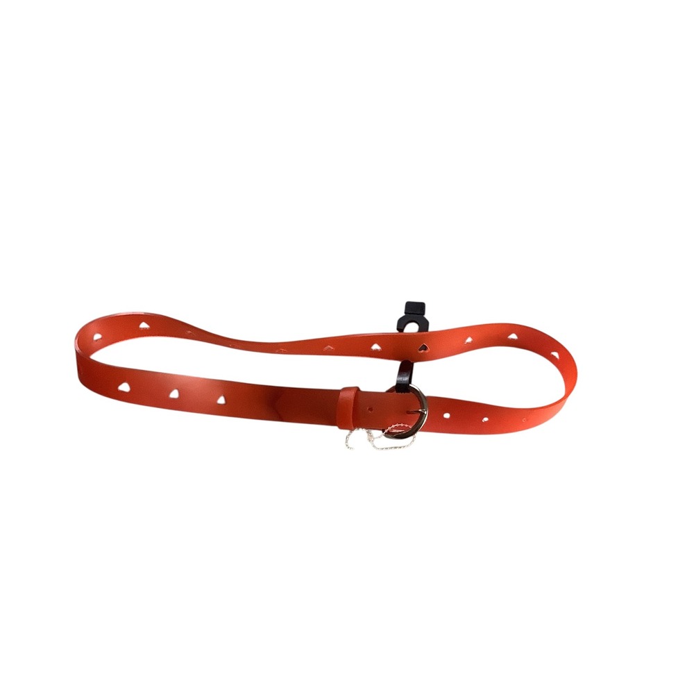Heart Cutout Belt Girls 32" Orange Y2K Kidcore Aesthetic